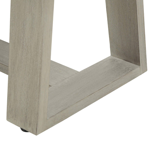 Home Fashion Atherton Outdoor Dining Bench Weathered Grey By Four Hands