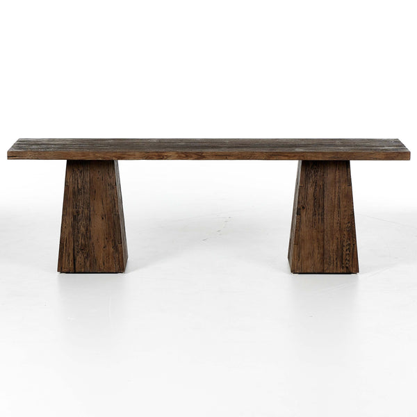 Home Fashion Atlas Console Table Smoked Alder By Four Hands