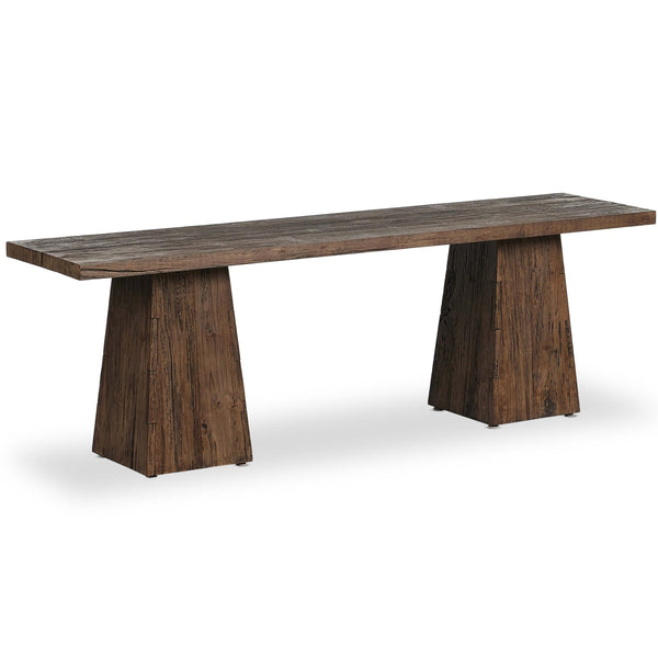home fashion Atlas Console Table Smoked Alder by Four Hands