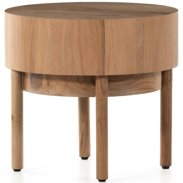 home fashion Atmore End Table Amber Oak by Four Hands