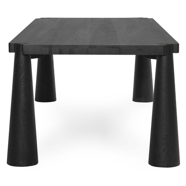 Home Fashion Atrop Rectangular Dining Table Ink Black