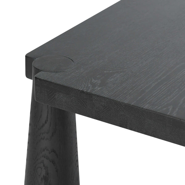 Home Fashion Atrop Rectangular Dining Table Ink Black