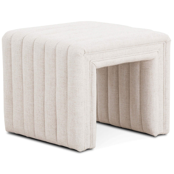 Home Fashion Augustine 21" Ottoman Dover Crescent By Four Hands