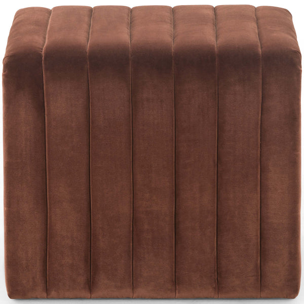 Home Fashion Augustine 21" Ottoman Surrey Auburn By Four Hands