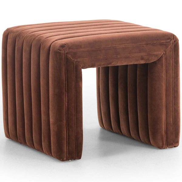 home fashion Augustine 21" Ottoman Surrey Auburn by Four Hands