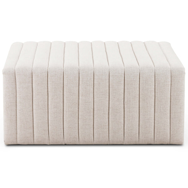 Home Fashion Augustine 36" Ottoman Dover Crescent By Four Hands