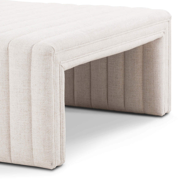 Home Fashion Augustine 36" Ottoman Dover Crescent By Four Hands