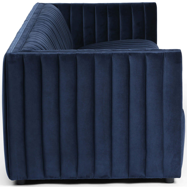 Home Fashion Augustine 97" Sofa Sapphire Navy By Four Hands