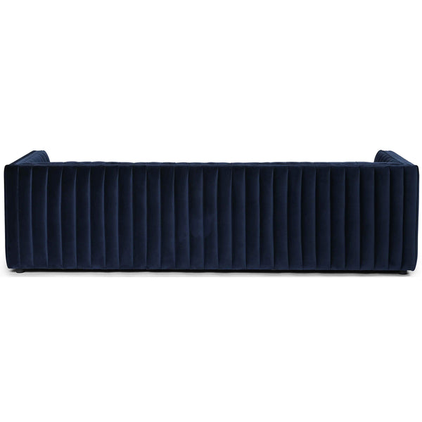 Home Fashion Augustine 97" Sofa Sapphire Navy By Four Hands