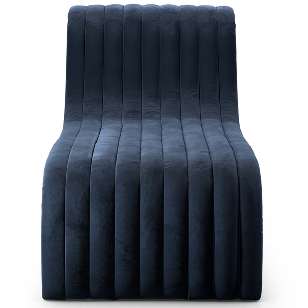 Home Fashion Augustine Chaise Lounge Sapphire Navy By Four Hands