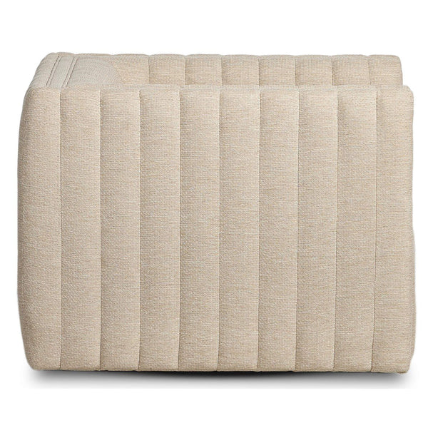 Home Fashion Augustine Outdoor Swivel Chair Casa Cream By Four Hands