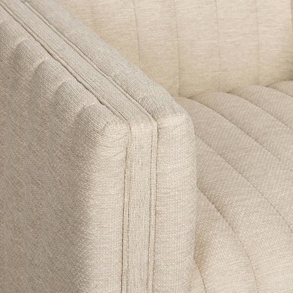 Home Fashion Augustine Outdoor Swivel Chair Casa Cream By Four Hands