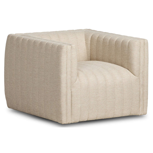 home fashion Augustine Outdoor Swivel Chair Casa Cream by Four Hands