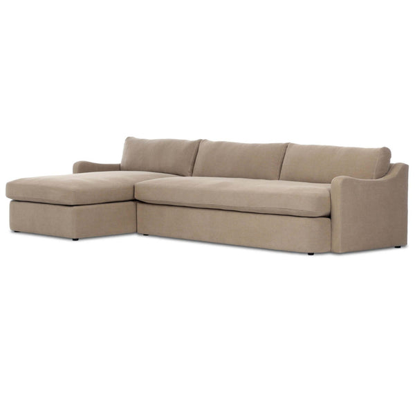 home fashion Aurelia 2-Piece Sectional Broadway Canvas by Amber Lewis x Four Hands