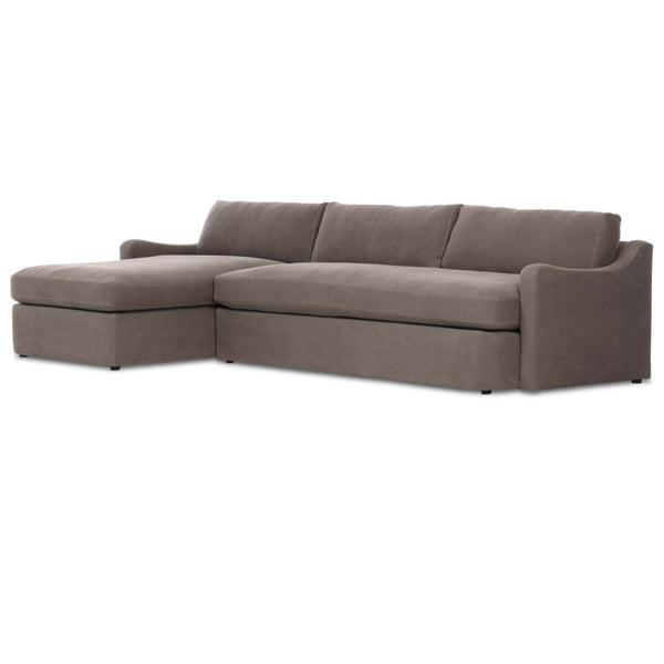 home fashion Aurelia 2-Piece Sectional Broadway Coffee by Amber Lewis x Four Hands
