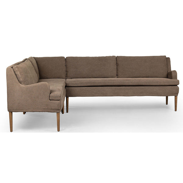 Home Fashion Aurelia Dining Banquette L-Shape Broadway Coffee By Amber Lewis