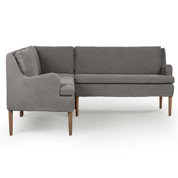 Home Fashion Aurelia Dining Banquette L-Shape Broadway Denim By Amber Lewis X Four Hands