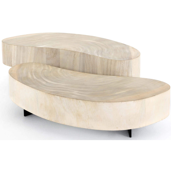 home fashion Avett Coffee Table Bleached Guanacaste by Four Hands