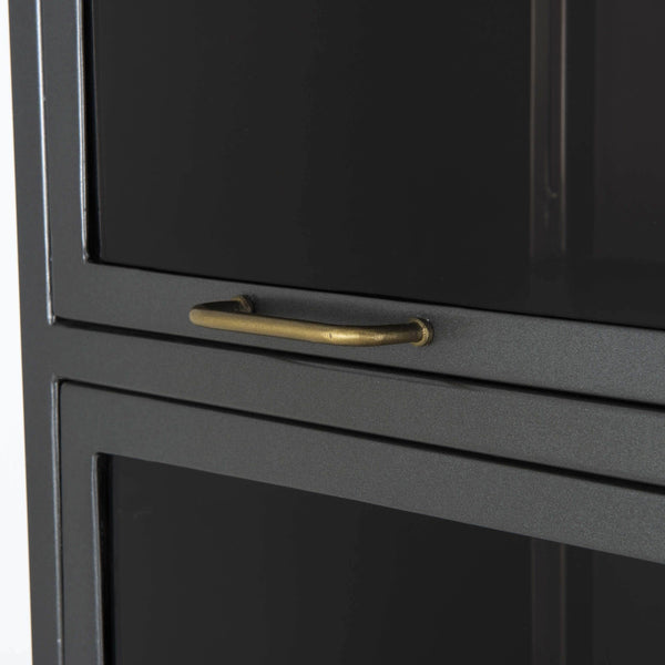 Home Fashion Aviva Barrister Cabinet Gunmetal By Four Hands