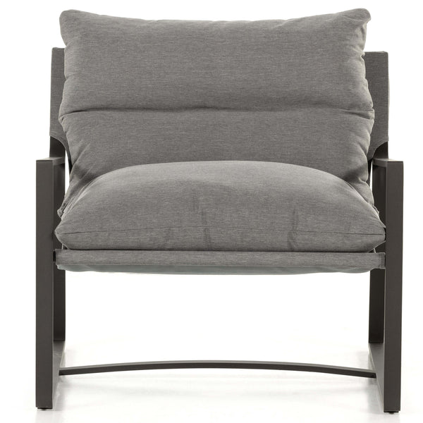 Home Fashion Avon Outdoor Sling Chair Charcoal By Four Hands