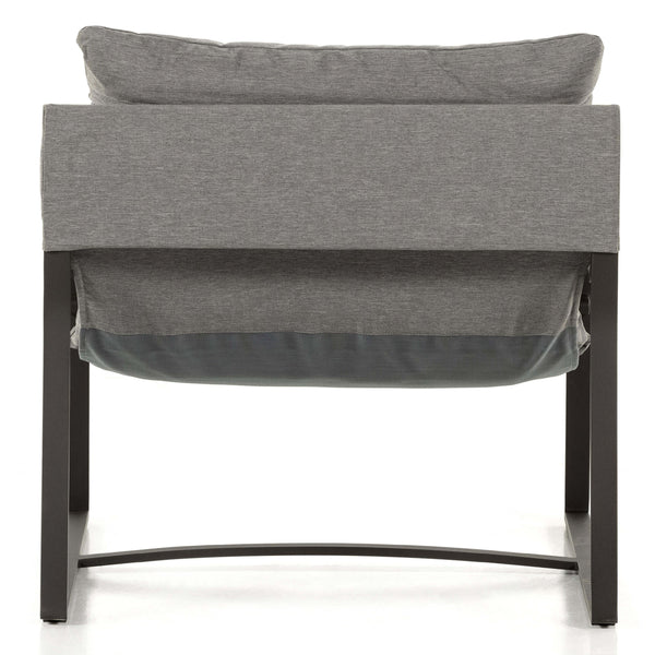 Home Fashion Avon Outdoor Sling Chair Charcoal By Four Hands