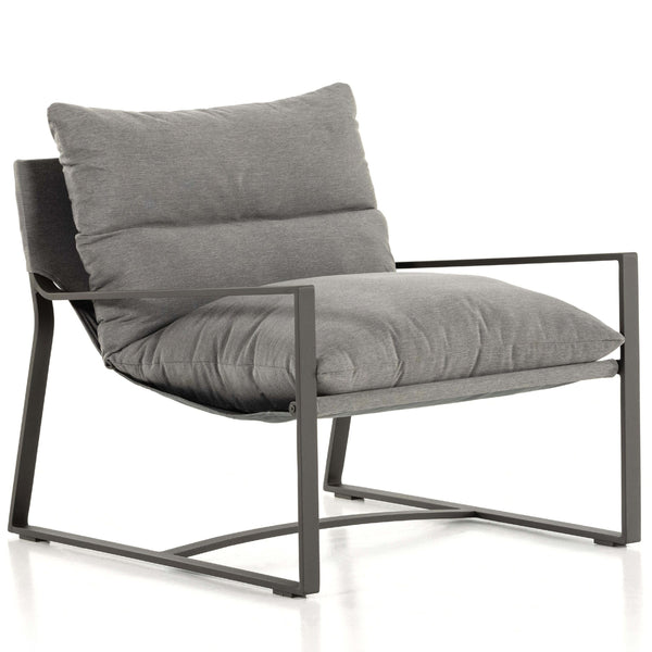 home fashion Avon Outdoor Sling Chair Charcoal by Four Hands