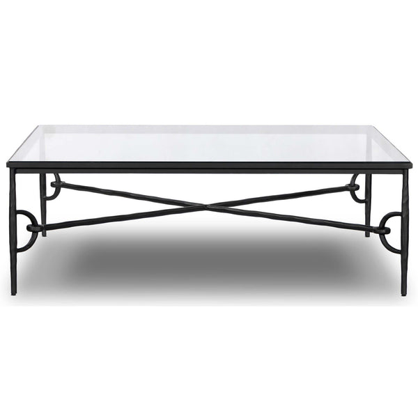 Home Fashion Babylon Coffee Table Hammered Gunmetal By Four Hands
