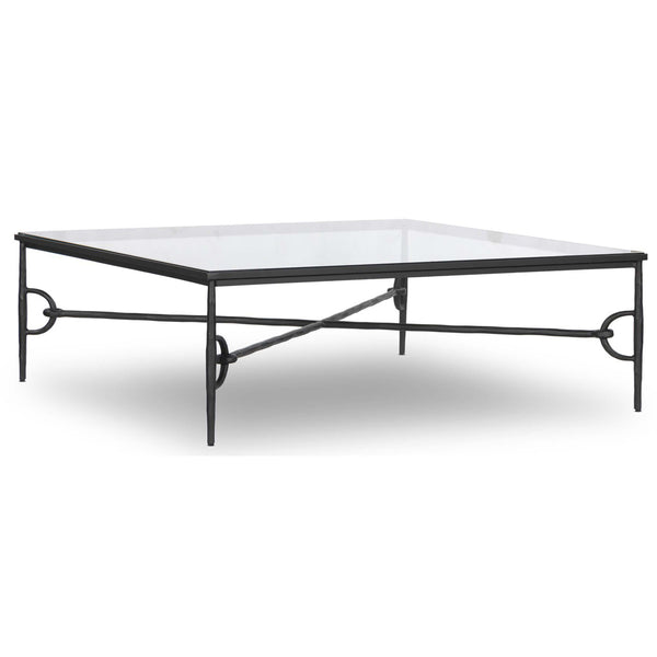 home fashion Babylon Coffee Table Hammered Gunmetal by Four Hands