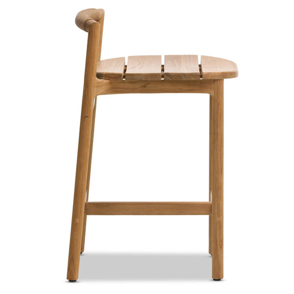 Home Fashion Baden Outdoor Bar & Counter Stool Textured Sand By Four Hands