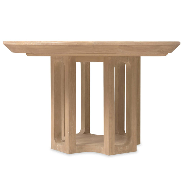 Home Fashion Banyon Bay Round Dining Table Desert Oak