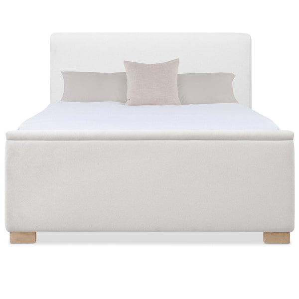 Home Fashion Banyon Bay Upholstered Bed Merino Buff