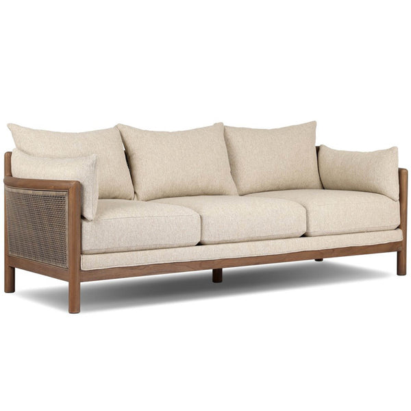 Home Fashion Barbosa 86" Outdoor Sofa Concha Beige By Four Hands