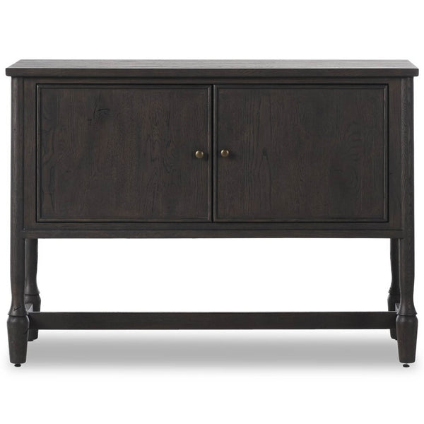 Home Fashion Bari 46" Sideboard Cracked Smoked Black By Amber Lewis X Four Hands