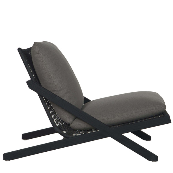 Home Fashion Bari Lounge Chair Charcoal Gracebay Grey
