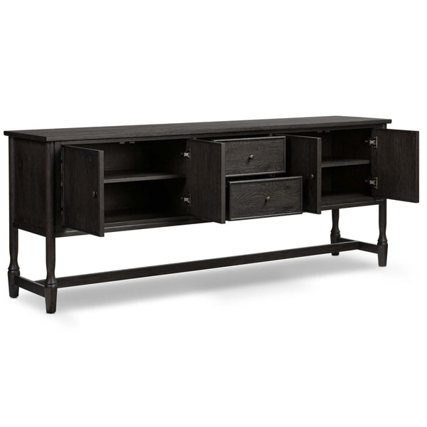 Home Fashion Bari Sideboard Smoked Black By Amber Lewis X Four Hands