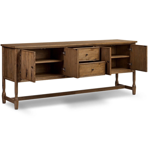 Home Fashion Bari Sideboard Weathered Oak By Amber Lewis X Four Hands