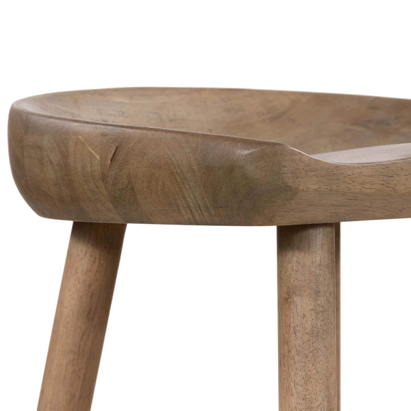 Home Fashion Barrett Bar & Counter Stool Natural Matte By Four Hands