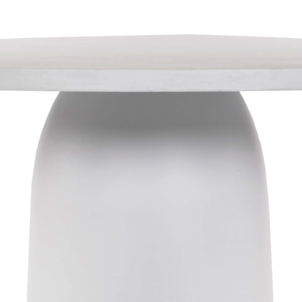 Home Fashion Basil Outdoor Dining Table Matte White By Four Hands
