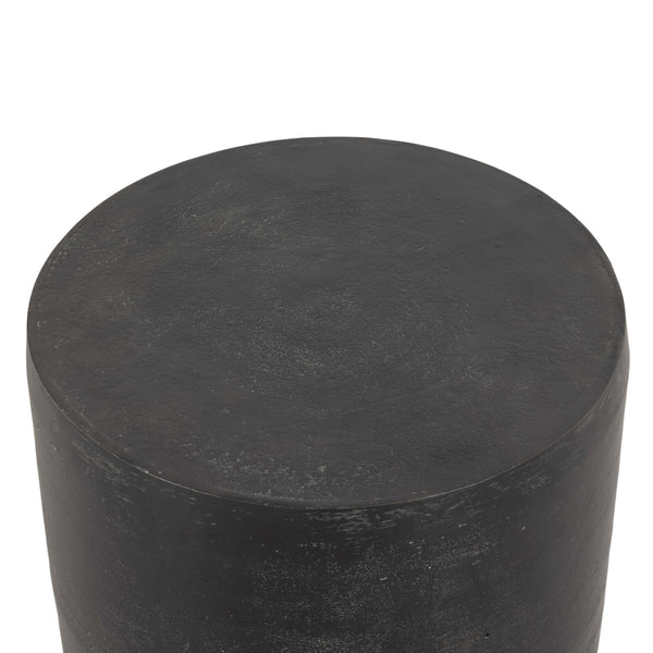 Home Fashion Basil Outdoor Drink Table Aged Grey By Four Hands