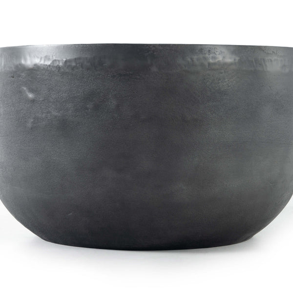 Home Fashion Basil Outdoor End Table Aged Grey By Four Hands