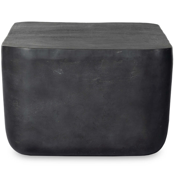 Home Fashion Basil Outdoor Rectangular Coffee Table Aged Grey By Four Hands