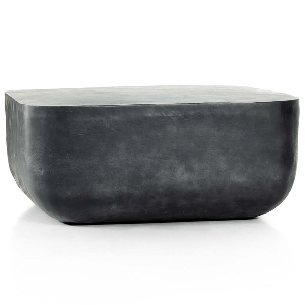 Home Fashion Basil Square Outdoor Coffee Table Aged Grey By Four Hands