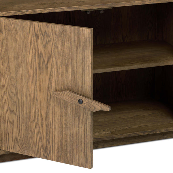 Home Fashion Bedford Bookcase Warm Natural Oak By Four Hands