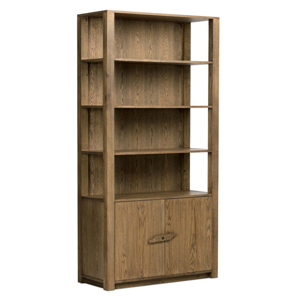 home fashion Bedford Bookcase Warm Natural Oak by Four Hands
