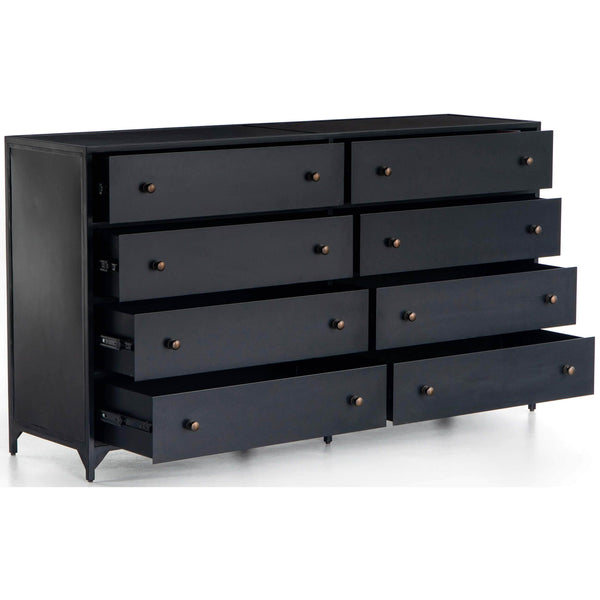 Home Fashion Belmont 8 Drawer Dresser Black By Four Hands
