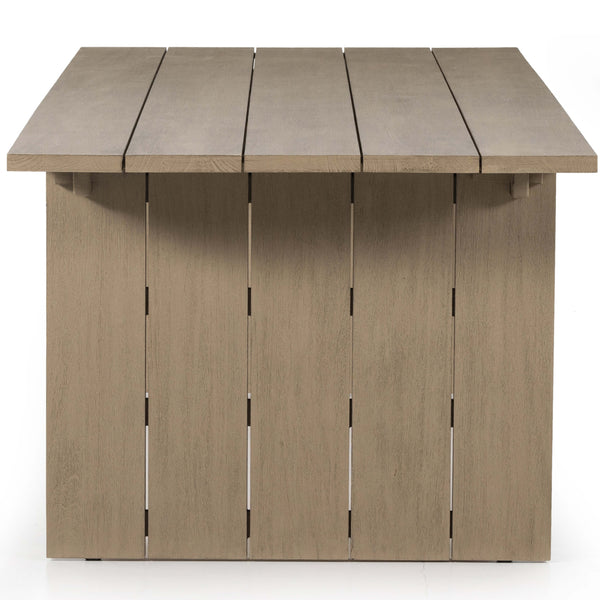 Home Fashion Belton Outdoor Dining Table Washed Brown By Four Hands