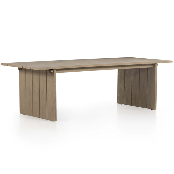 home fashion Belton Outdoor Dining Table Washed Brown by Four Hands