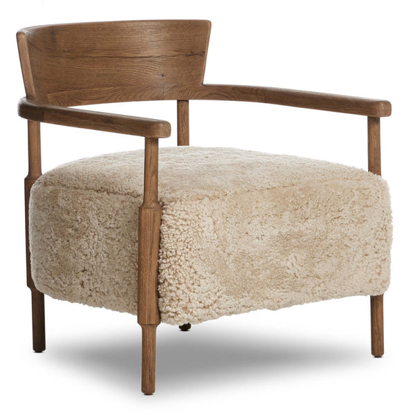 Home Fashion Bennett Chair Beige By Amber Lewis X Four Hands