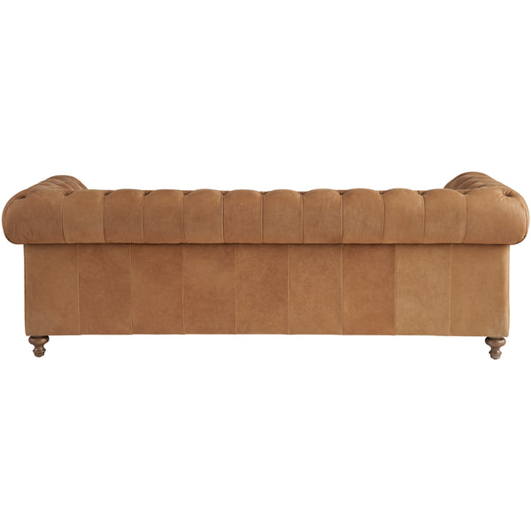 Home Fashion Berkeley Leather Sofa Winchester Sandstone
