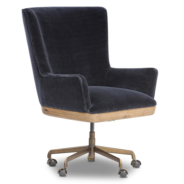Home Fashion Bernardo Desk Chair Monte Navy By Four Hands